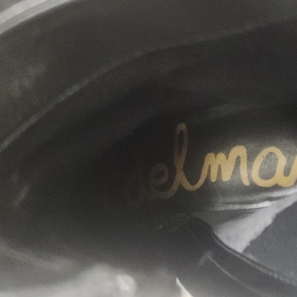 Sam Edelman Hilary Black Leather 3/4 Pointed Toe Boots 9M - Picture 2 of 15